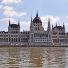 Das Parlamentsgebäude in Budapest