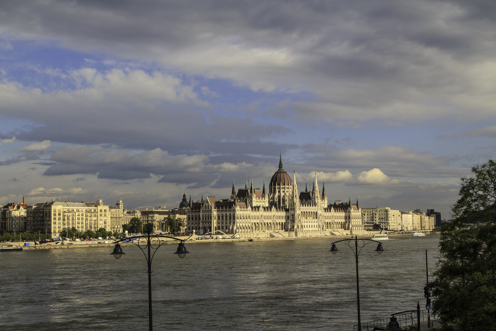 Das Parlamentsgebäude in Budapest