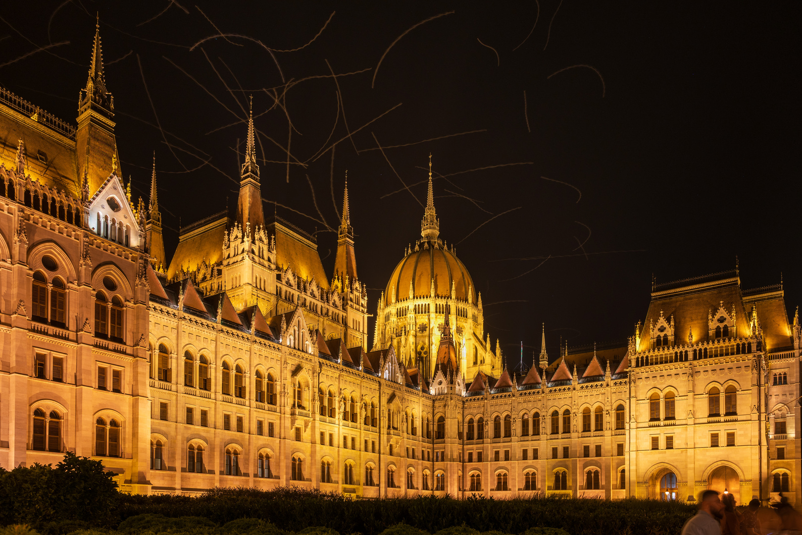 Das Parlamentsgebäude von Budapest