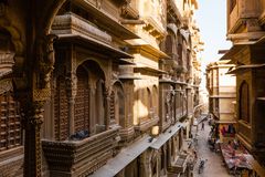 Das Patwon-ki-Haveli in der Unterstadt von Jaisalmer (2)