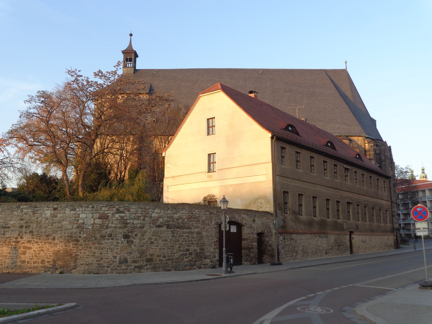 Das Pfarrhaus v.St.Moritz in Halle