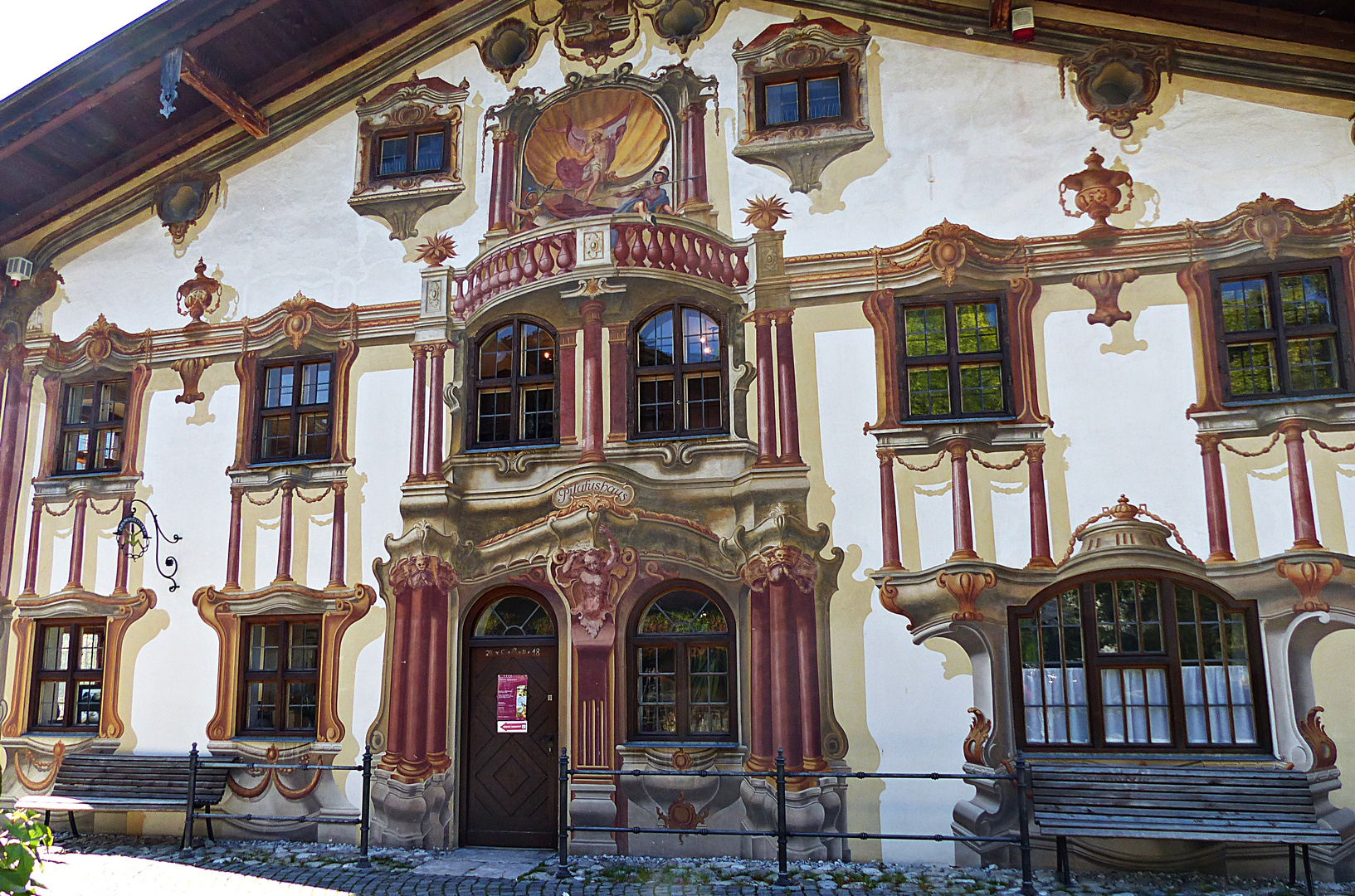 Das Pilatushaus in Oberammergau