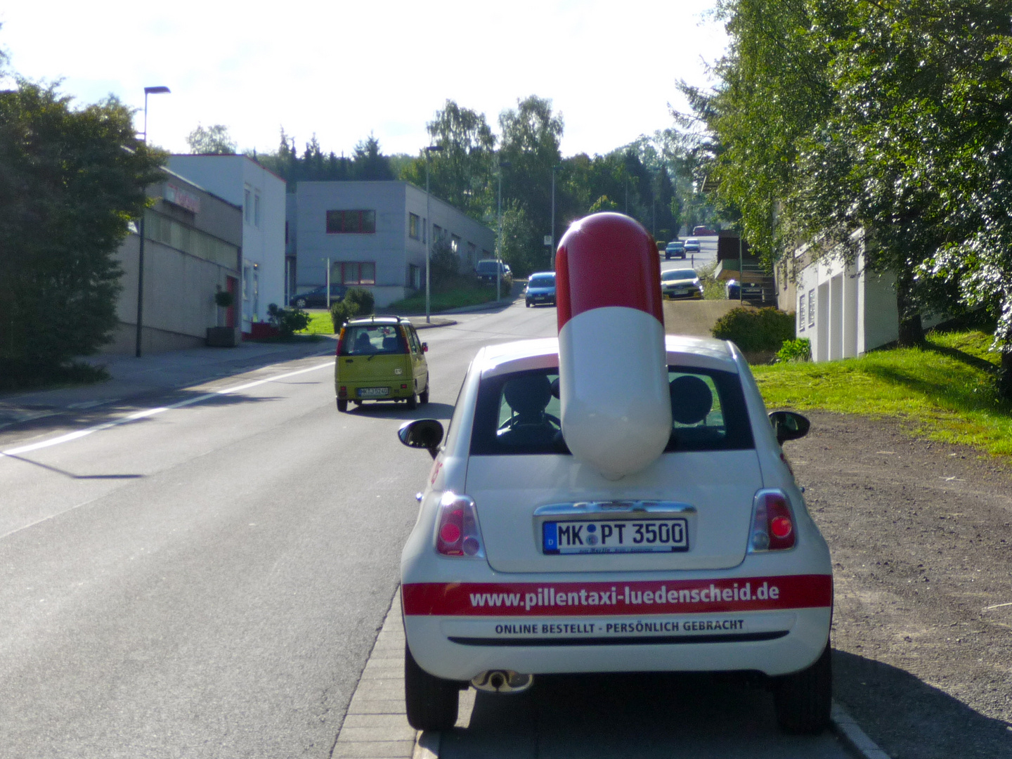 Das Pillentaxi Lüdenscheid bei der Arbeit