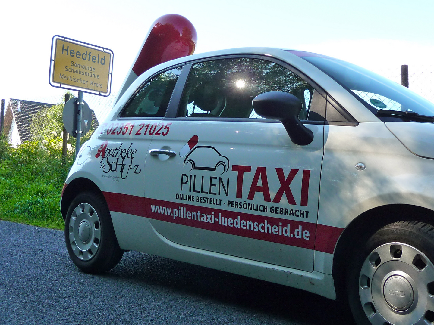 Das Pillentaxi Lüdenscheid in Heedfeld