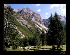 Das Pinnistal in den Stubaier Alpen....