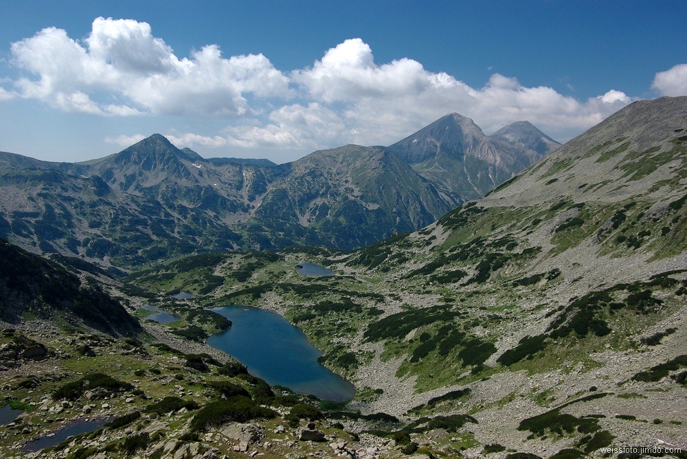 Das Pirin-Gebirge, Bulgarien