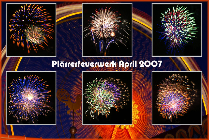 Das Plärrerfeuerwerk April 2007