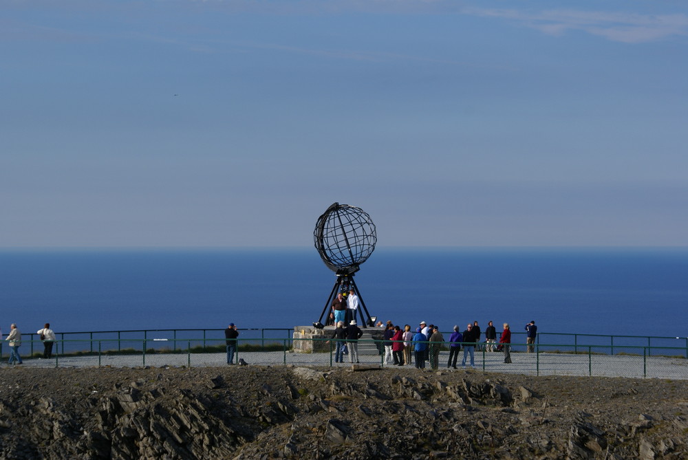 Das plateau am Nordkapp.