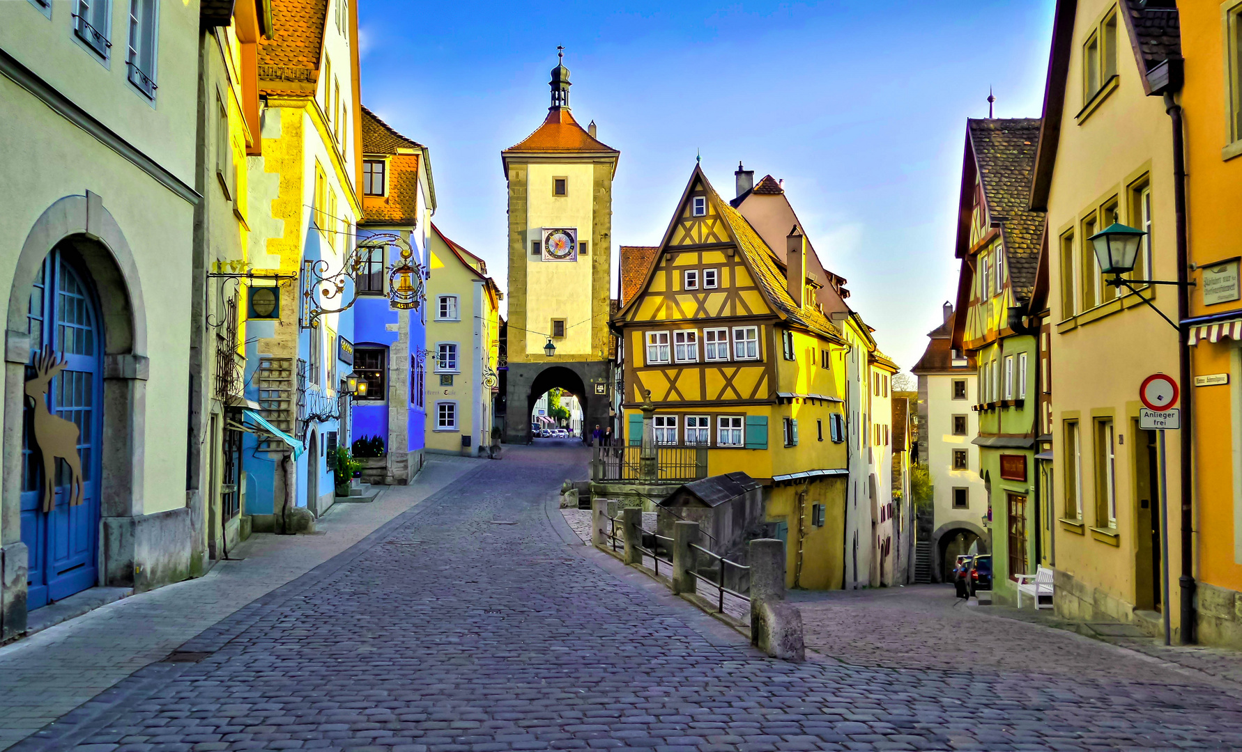 Das Plönlein in Rothenburg ob der Tauber