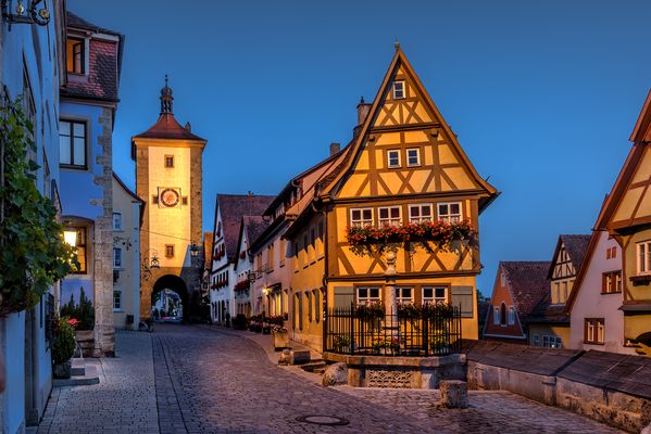 Das Plönlein in Rothenburg o.d.T.