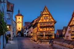 Das Plönlein in Rothenburg o.d.T.