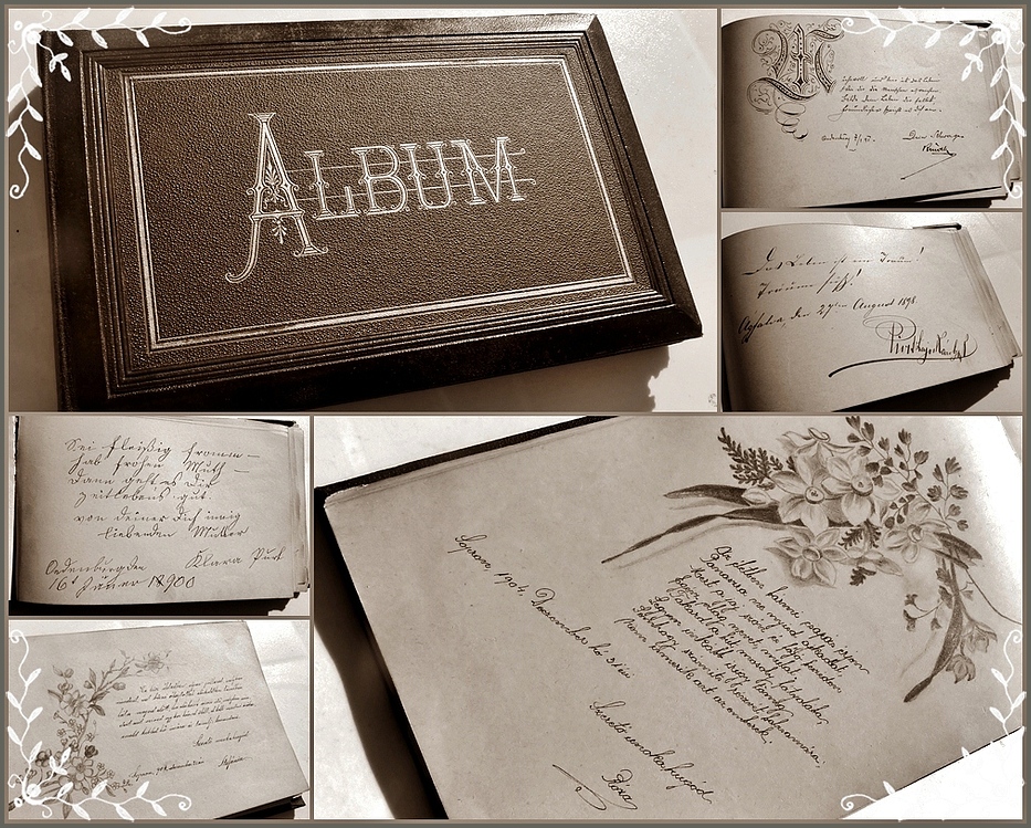 Das Poesiealbum Foto & Bild alte fotos, specials, karten