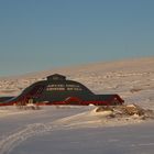 Das Polarkreiszentrum in Norwegen