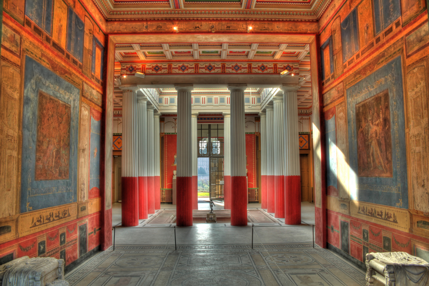 Das Pompejanum in Aschaffenburg (HDR)