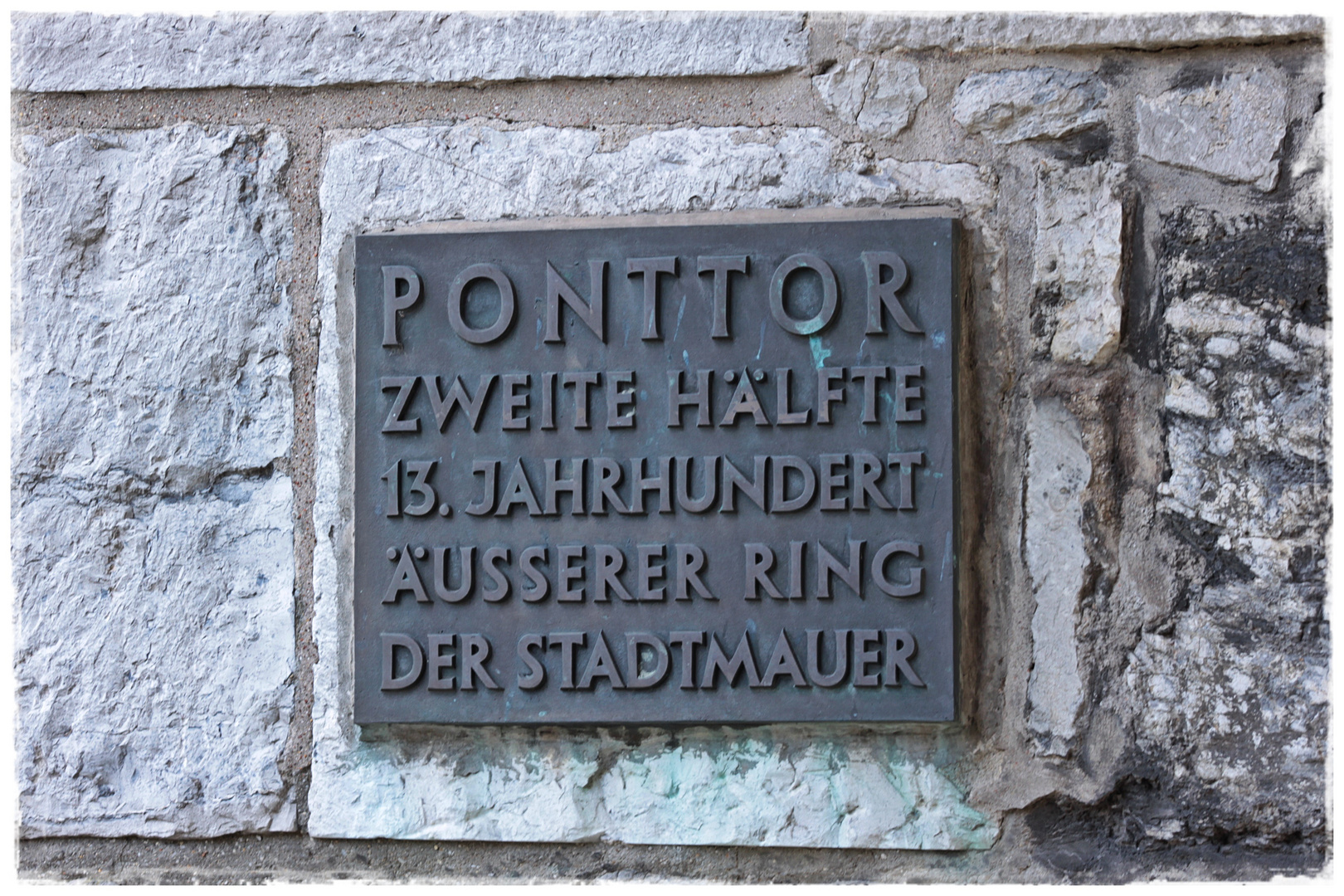 Das Ponttor in Aachen