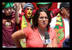 Das portugiesische TV berichtet nach Hause