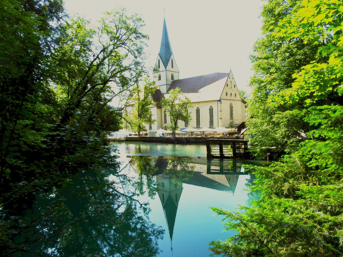 Das Postkartenmotiv von Blaubeuren