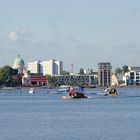 Das Projekt Fluchtschiff unterwegs von Potsdam nach Berlin