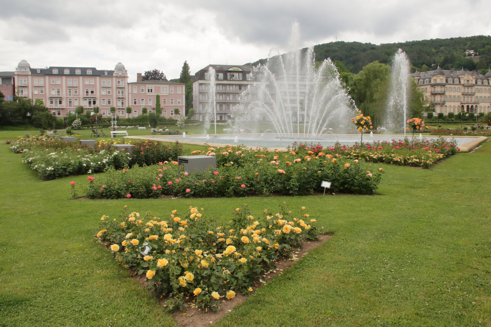 Das Prunkstück von Bad Kissingen. Der Rosengarten Teil 1 