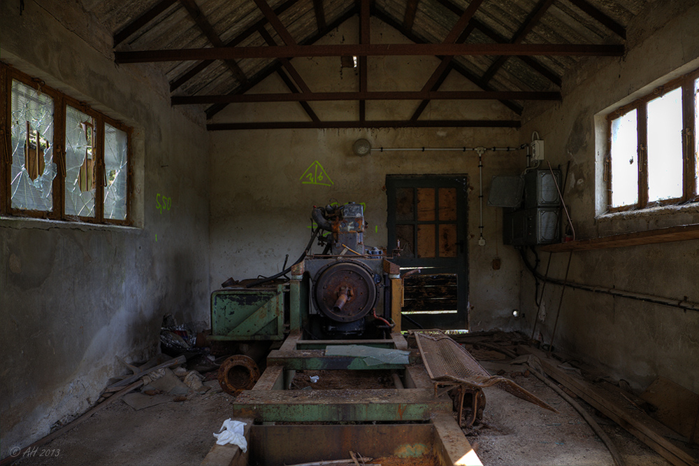 Das Pumpenhaus am Vogtlandsee