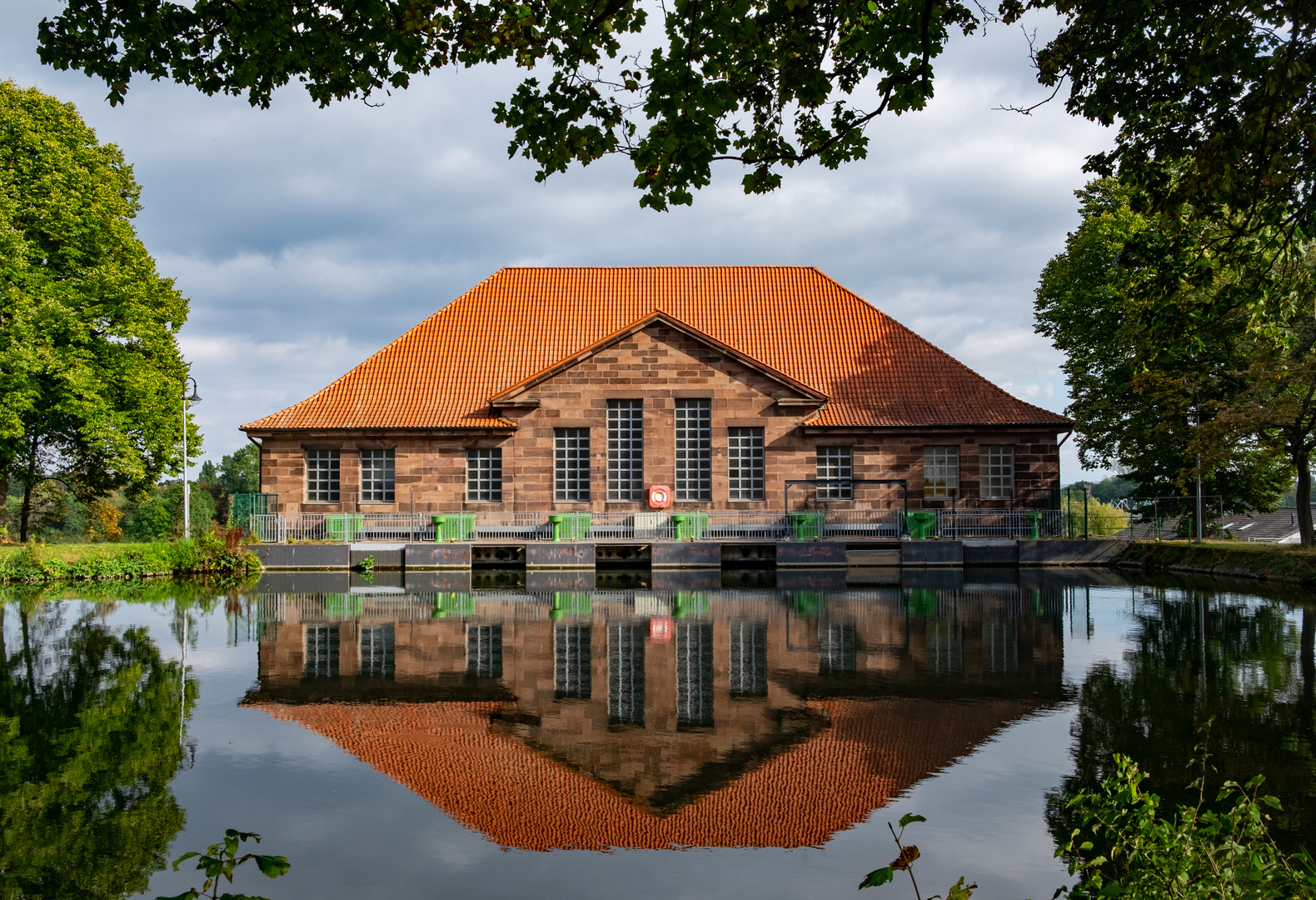 Das Pumpwerk in Minden...