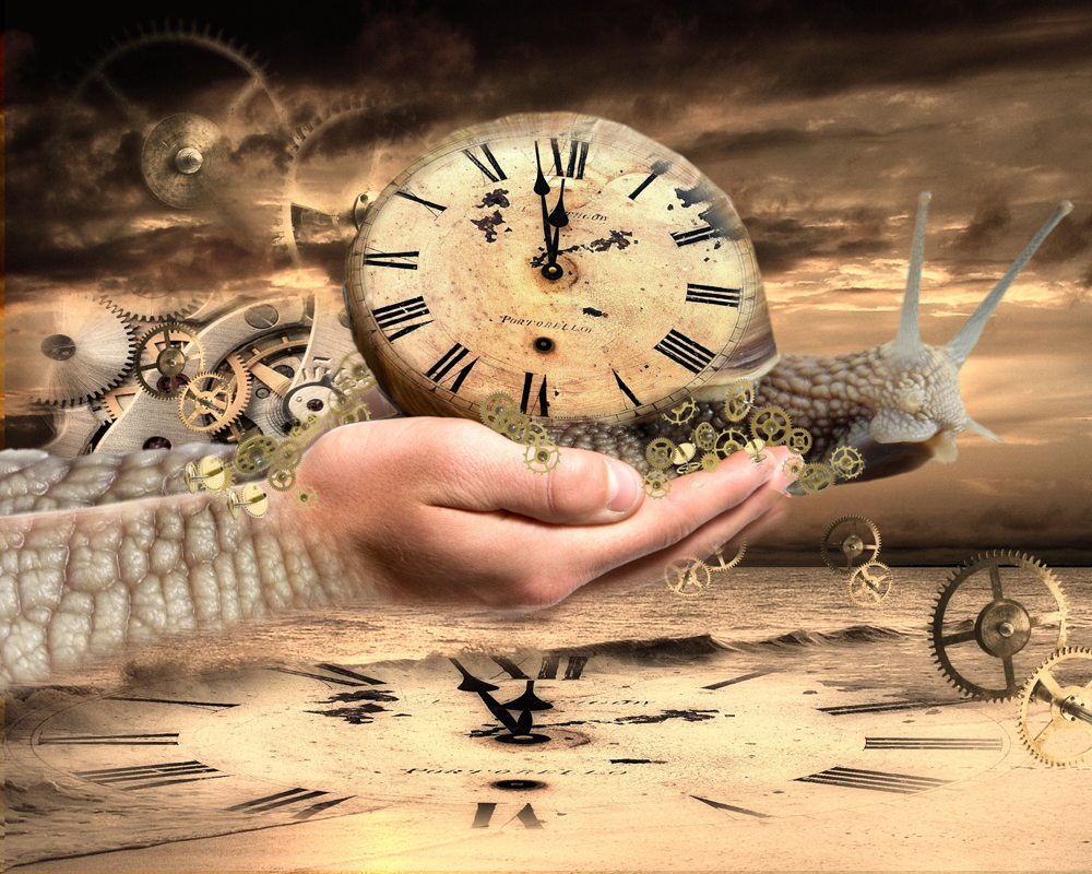 das Rad der Zeit Foto & Bild fotomontage, fantasy mystery, welten Bilder auf