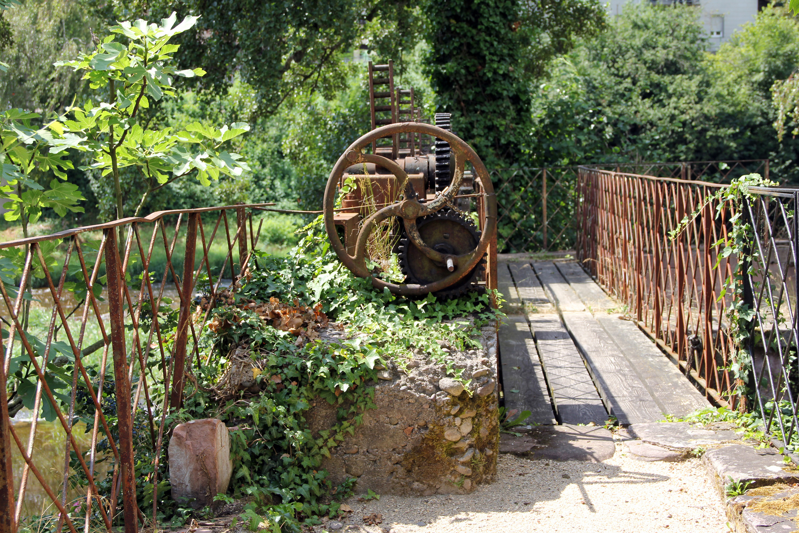 Das Rad der Zeit, Katz'sche Garten, Gernsbach, 2013