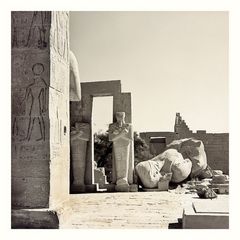 Das Ramesseum - Totentempel Ramses´ II.