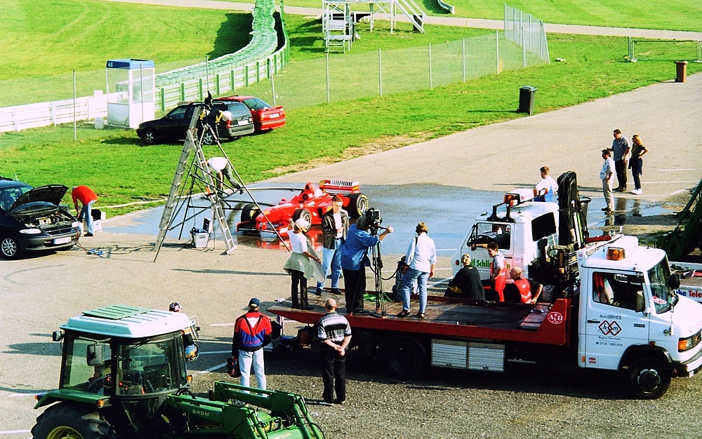 Das Rampenlicht - aufgenommen in Hockenheim