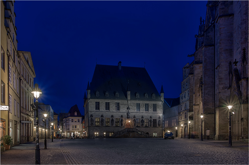 Das Rathaus des Westfälischen Friedens in Osnabrück