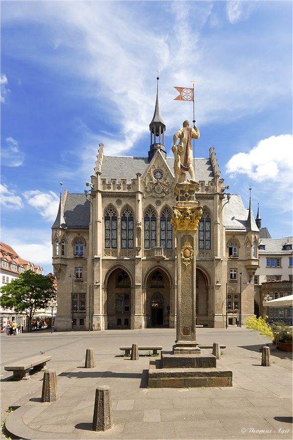 Das Rathaus Erfurt