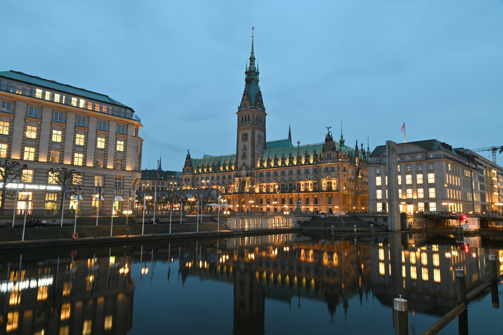 Das Rathaus Hamburg