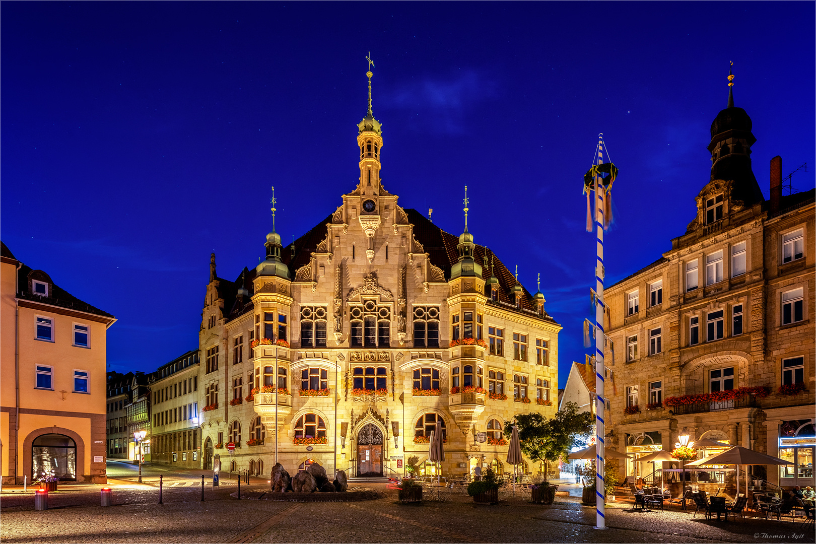 Das Rathaus Helmstedt...