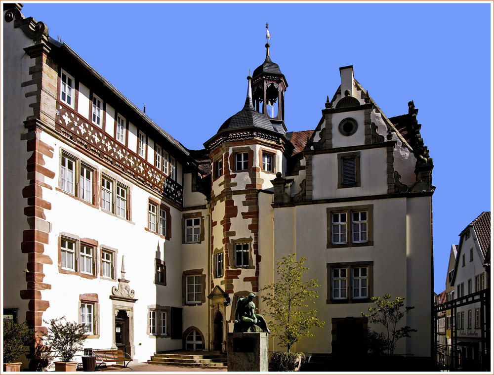 Das Rathaus in Bad Hersfeld