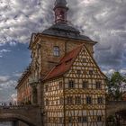 Das Rathaus in Bamberg ...