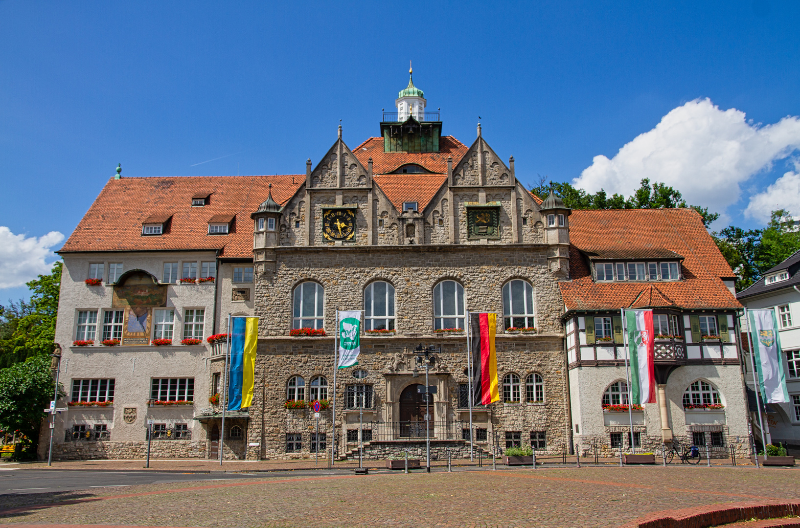 Das Rathaus in Bergisch Gladbach