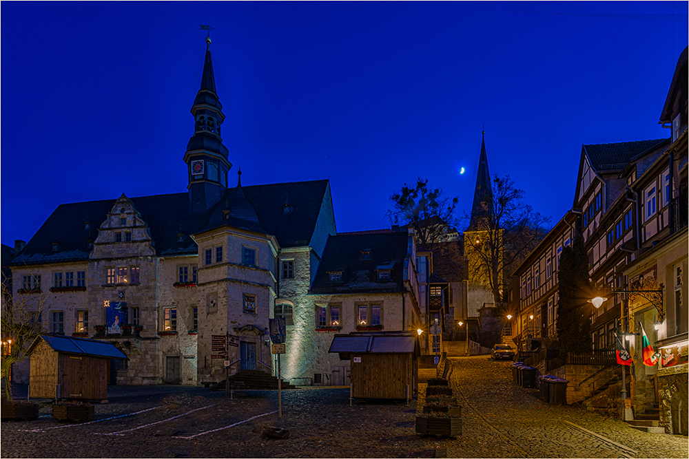 Das Rathaus in Blankenburg