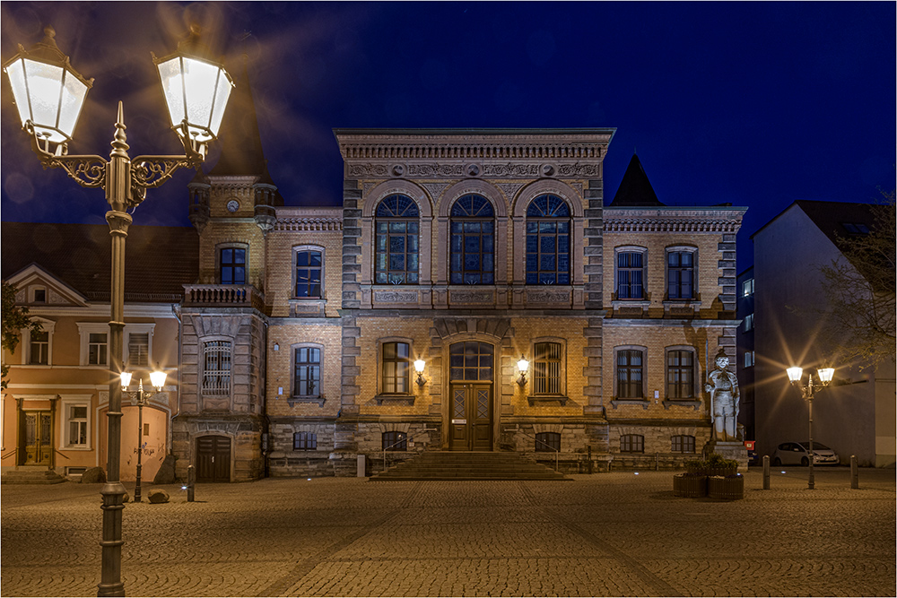Das Rathaus in Calbe Saale Foto & Bild architektur, profanbauten