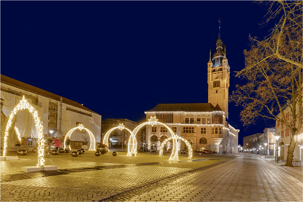 Das Rathaus in Dessau