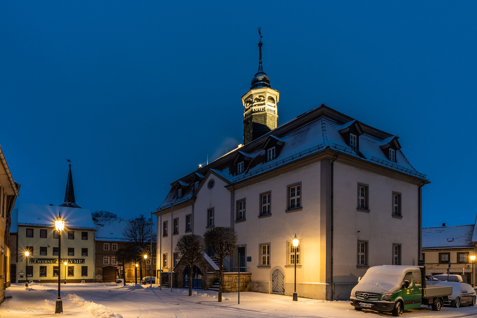 Das Rathaus in Ermsleben