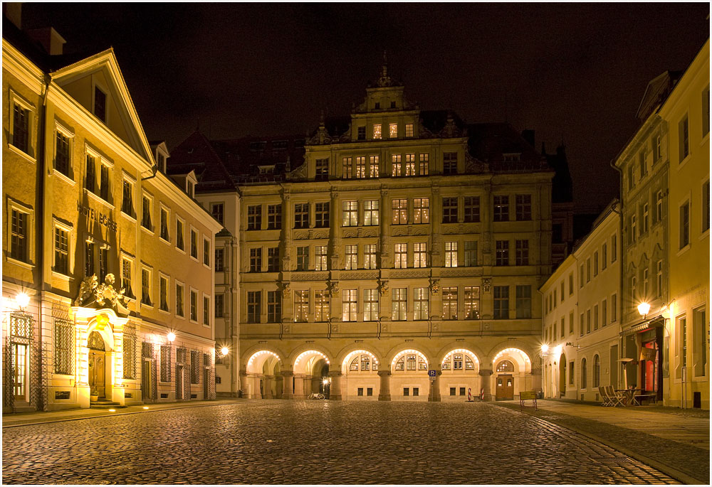 Das Rathaus in Görlitz