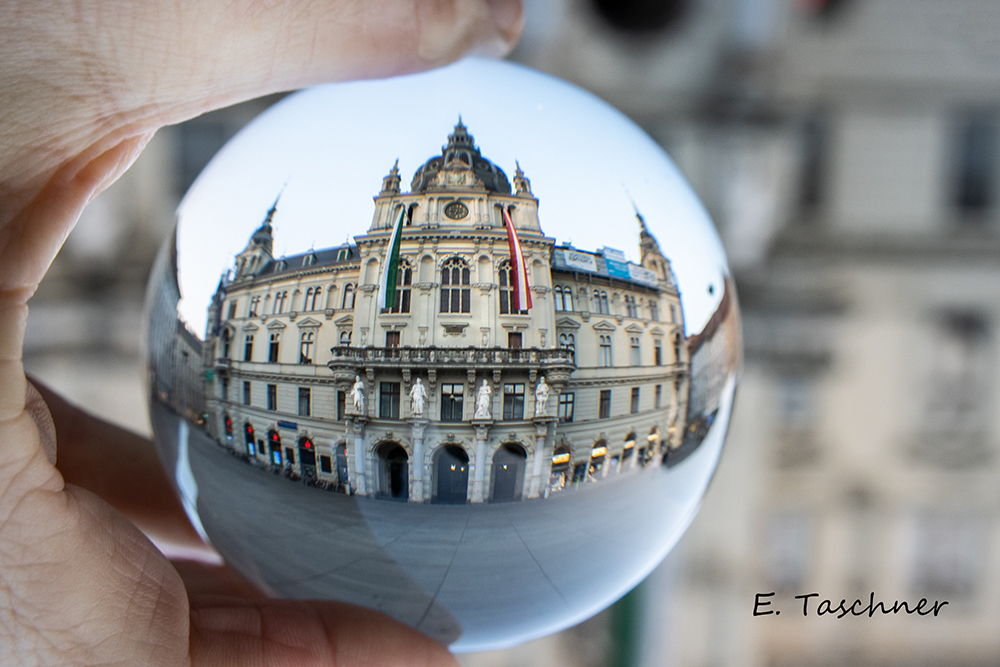 Das Rathaus in Graz