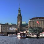 Das Rathaus in Hamburg