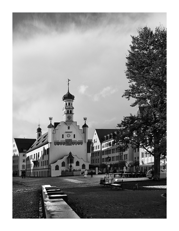 das Rathaus in Kempten