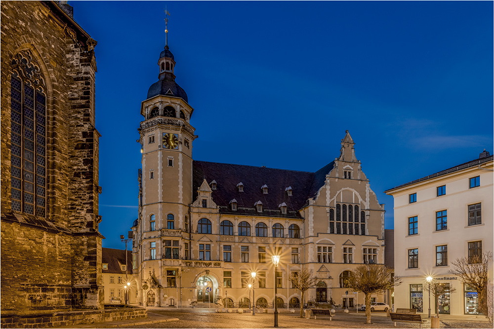 Das Rathaus in Köthen