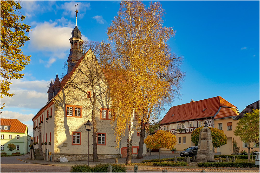 Das Rathaus in Kroppenstedt