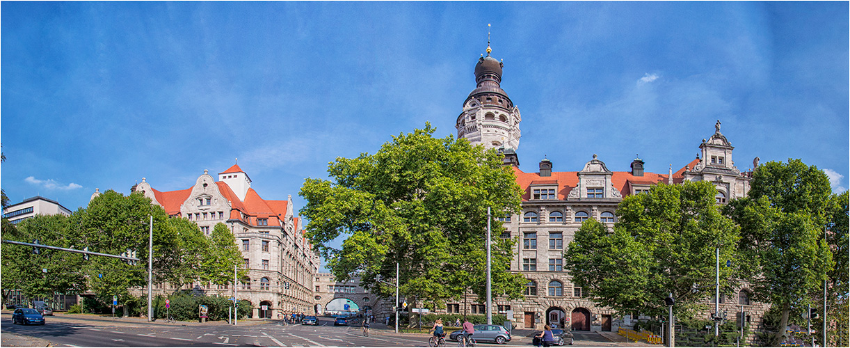 Das Rathaus in Leipzig