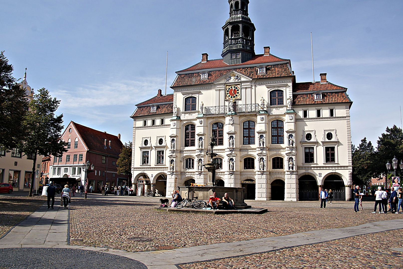 Das Rathaus in Lüneburg