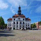 Das Rathaus in Lüneburg am letzten Sommertag 2008