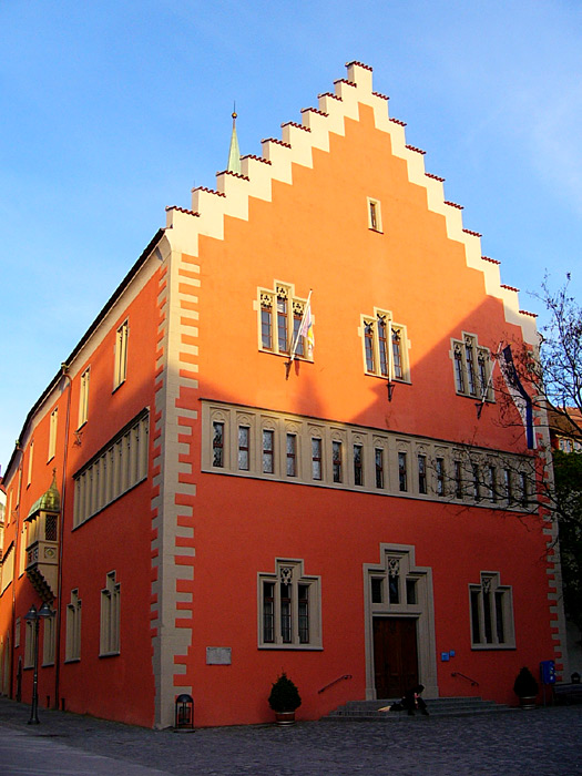 Das Rathaus in Ravensburg - 19:45 Uhr